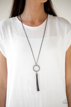 Load image into Gallery viewer, Straight To The Top - Black Necklace