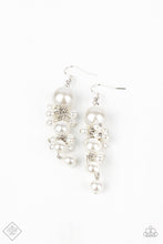 Load image into Gallery viewer, Ageless Applique Papazzai White Pearl Earrings