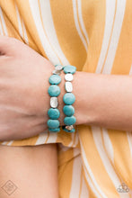 Load image into Gallery viewer, Simply Sedimentary Paparazzi Blue Bracelet