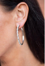 Load image into Gallery viewer, A Sweeping Success Paparazzi White Earrings