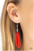 Load image into Gallery viewer, Totally Tonga Paparazzi Red Necklace