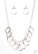 Load image into Gallery viewer, Drop By Drop Papazzai Green Necklace