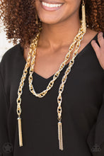 Load image into Gallery viewer, SCARFed for Attention Papazzai Gold Necklace