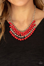 Load image into Gallery viewer, Jubilant Jingle - Red  Necklace