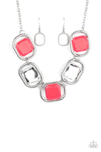 Load image into Gallery viewer, Pucker Up Papazzai Pink Necklace