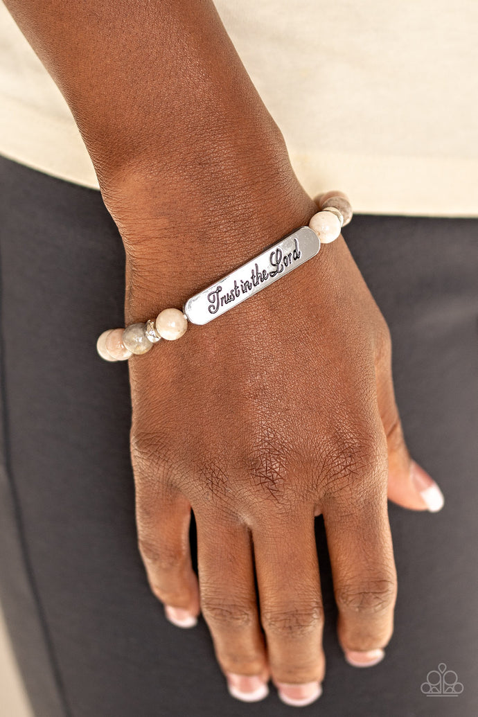 Keep The Trust - Brown Urban Bracelet
